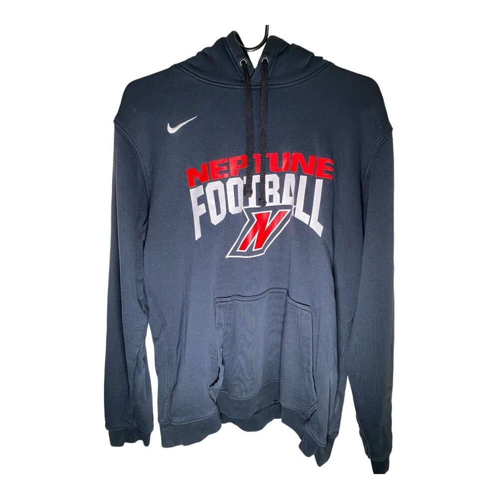 Neptune Football Team Nike Mens Hoodie Black Color Size Medium.